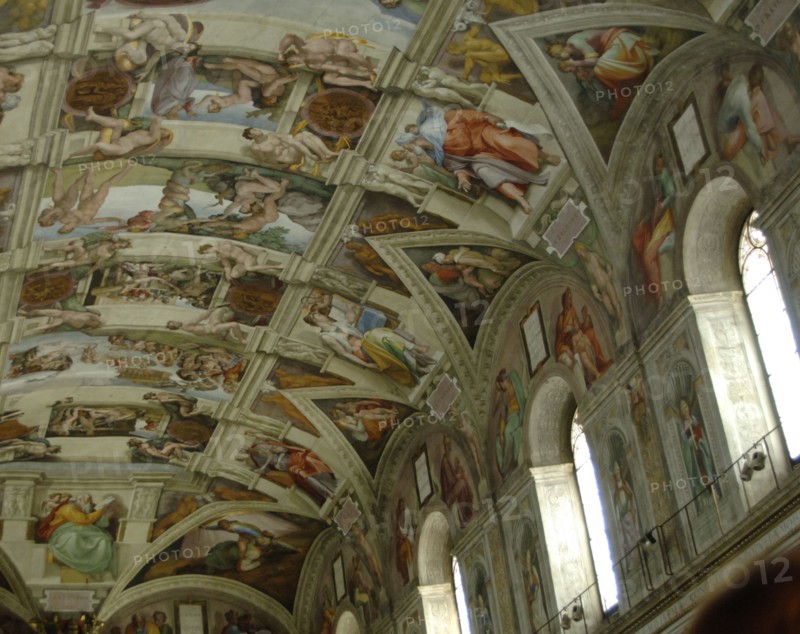 Sistine Chapel. Ceiling.