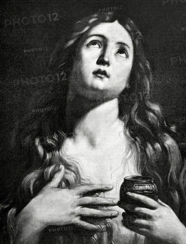 Mary Magdalene. Engraving by Weber.