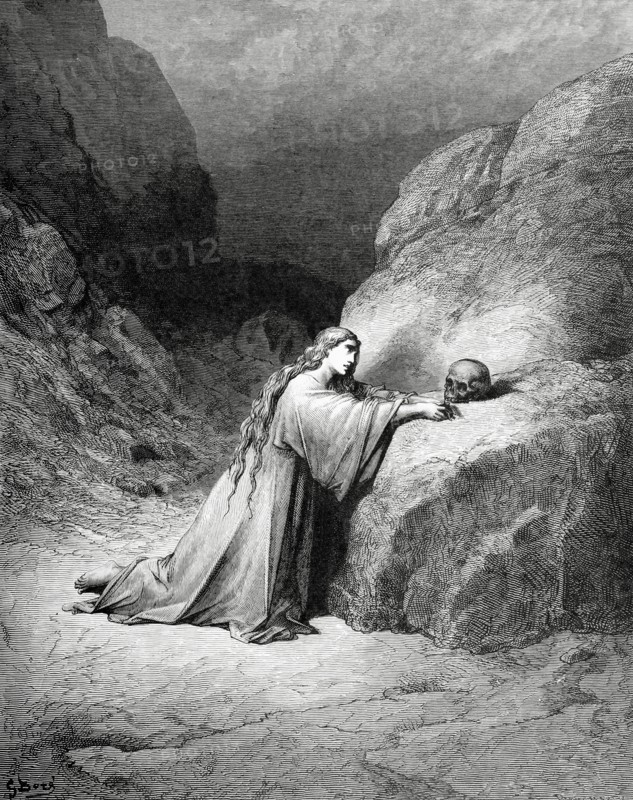 Repentant Mary Magdalene.