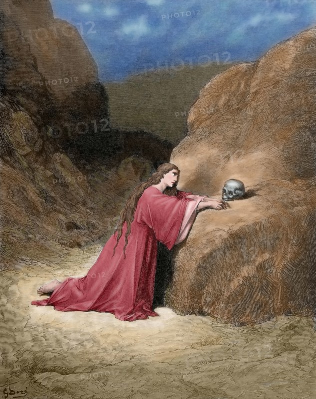 Repentant Mary Magdalene.