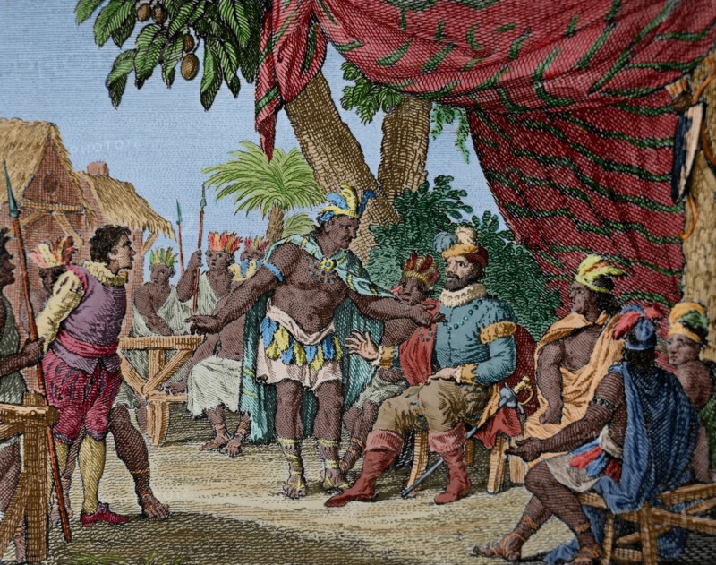 Congress of Peace between indian nations.