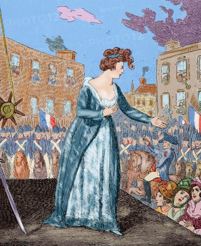 Execution of Marie Antoinette.