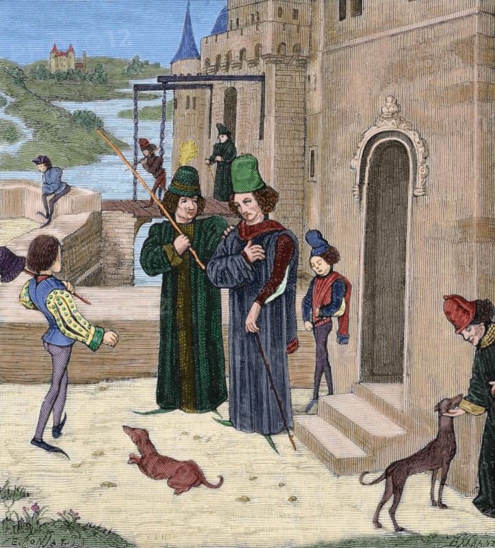 John V, Duke of Brittany.