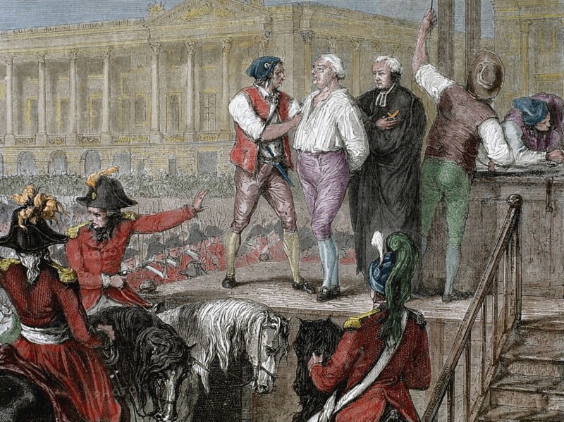 Execution of King Louis XVI.