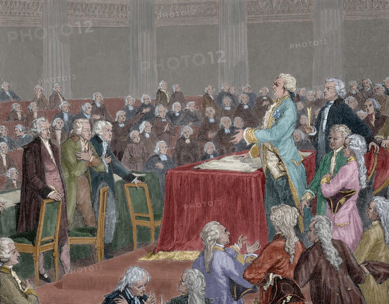 Louis XVI forced to adopt the Constitution of 1791 by the National Assembly.