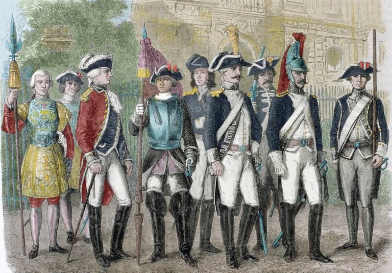Soldiers of the National Guard.