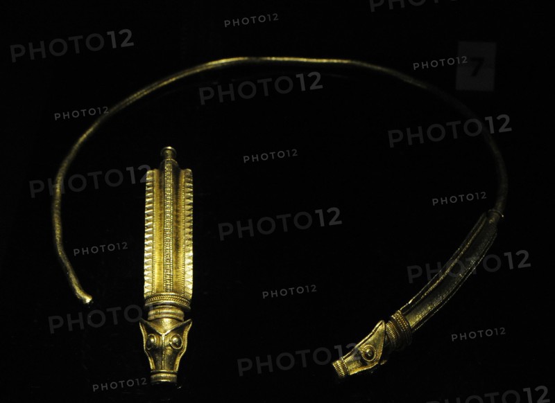 Gold jewel.