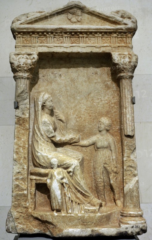 Funerary relief of Aristobala.