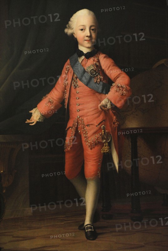 Grand Duke Paul Petrovich in the Classroom.