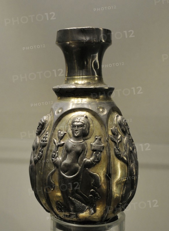 Vase with female figures.