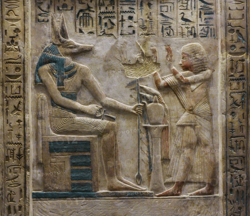 Stele of the royal scribe Ipi.