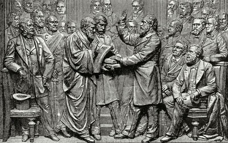 James Abram Garfield.