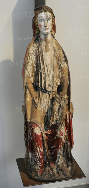 Virgin with Child. Hillestad kirke, Botne, Vestfold.
