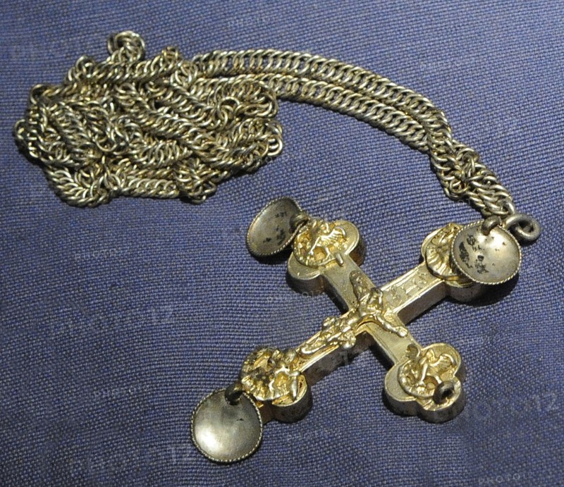 Reliquary cross.