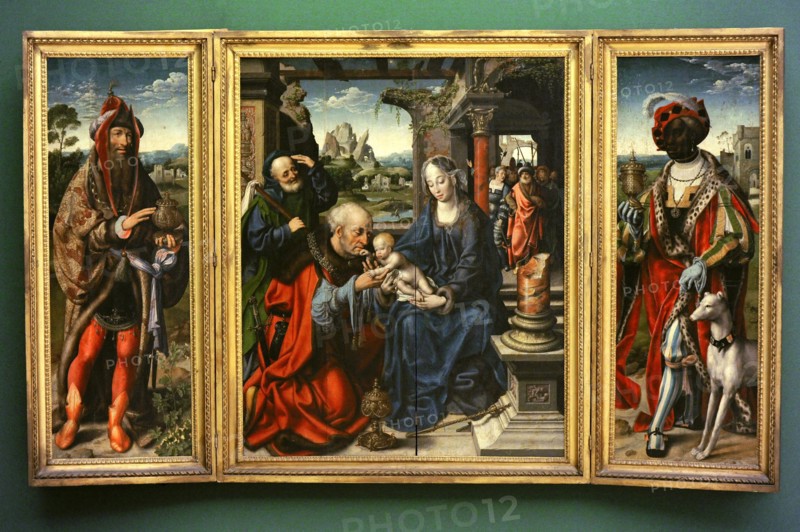 Adoration of the Magi.