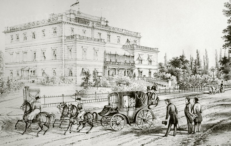 Ride in carriage.