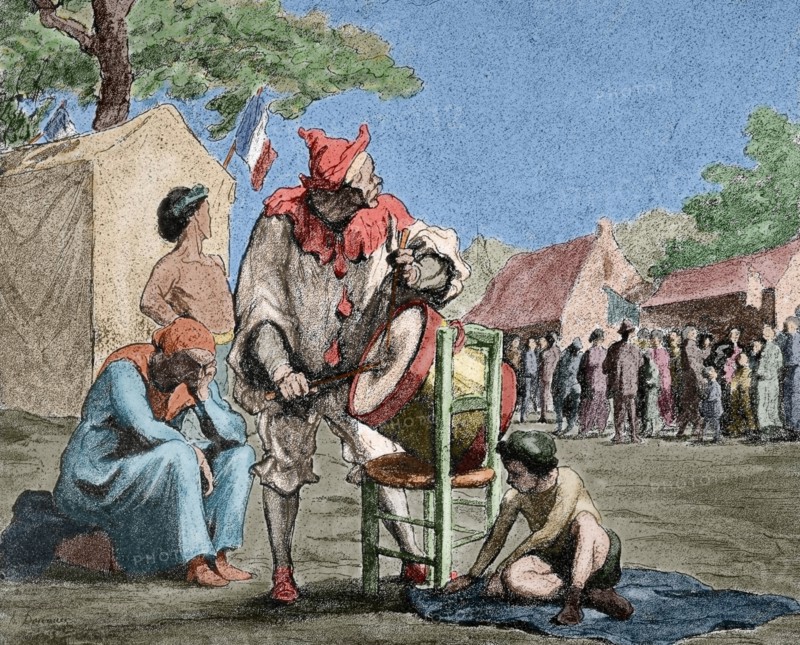 The Acrobats (Des Saltimbanques).
