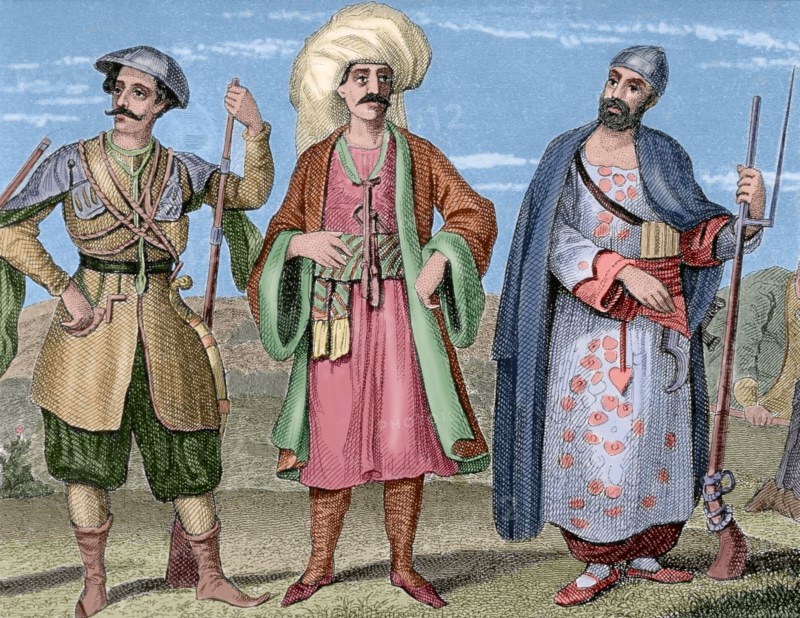 Janissaries. Elite infantry units.