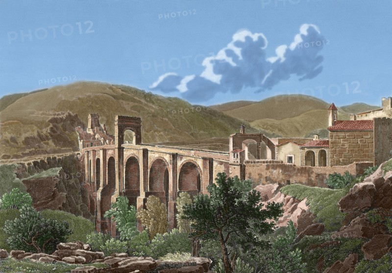 The Alcantara Bridge.