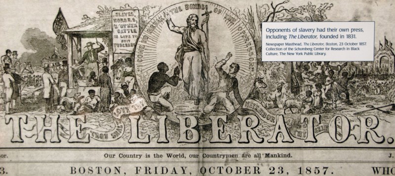 Newspaper 'The Liberator'.