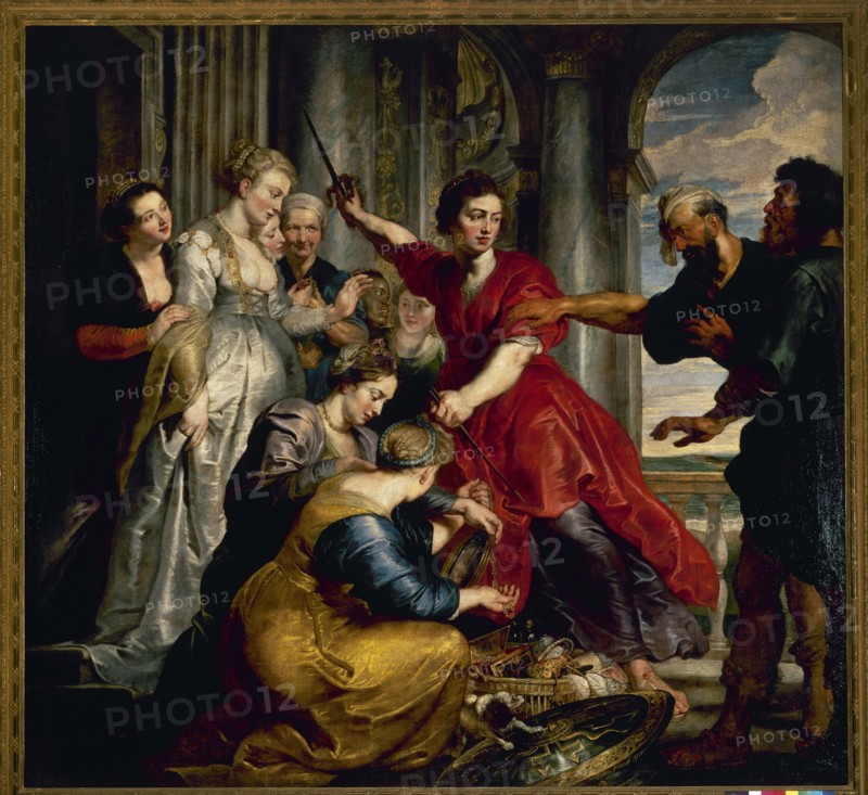 Achilles discovered by Ulysses and Diomedes.