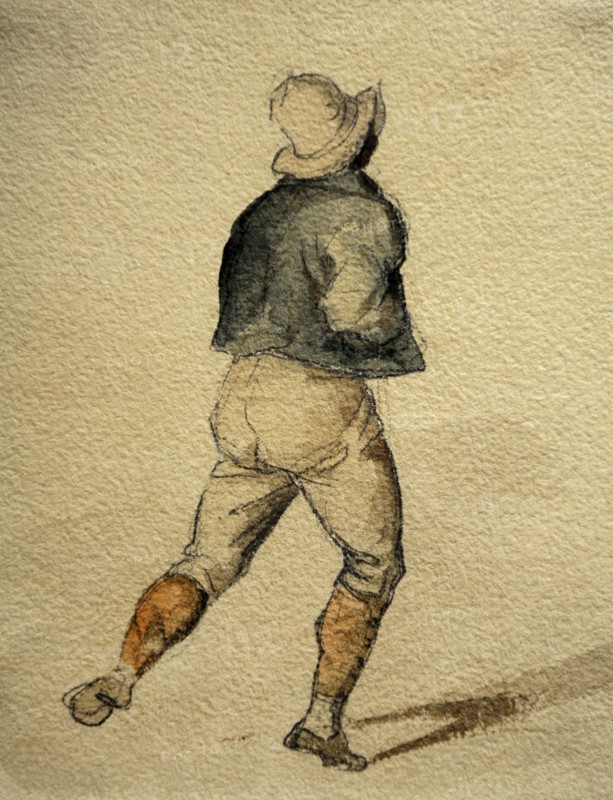 Boy seen from the Backside.