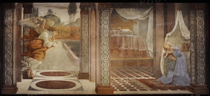 The Annunciation.