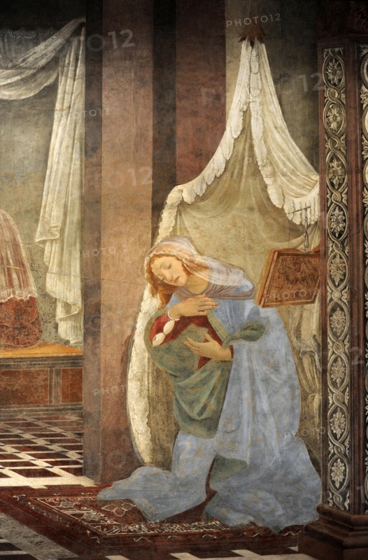 The Annunciation.