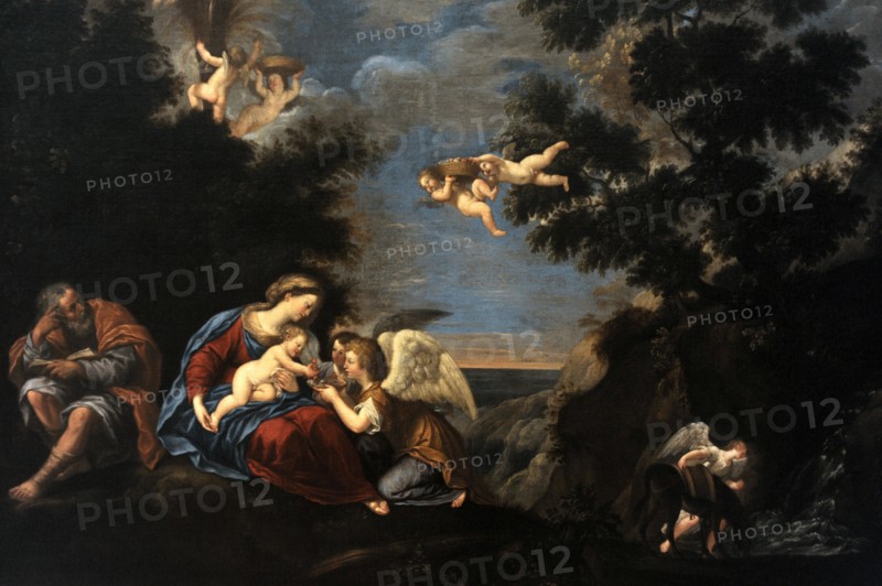 Rest on the Flight into Egypt.