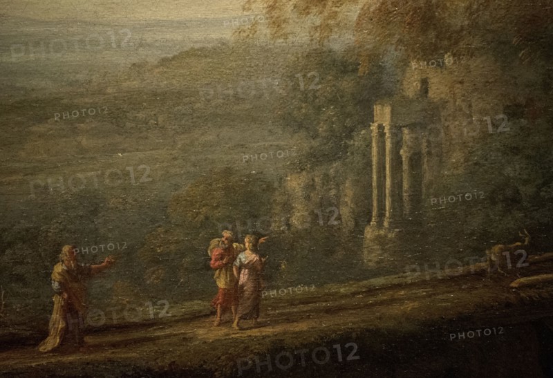 Landscape with Rebekah Taking Leave of her Father.