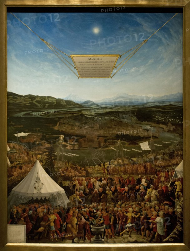 Mucius Scaevola before King Porsena.