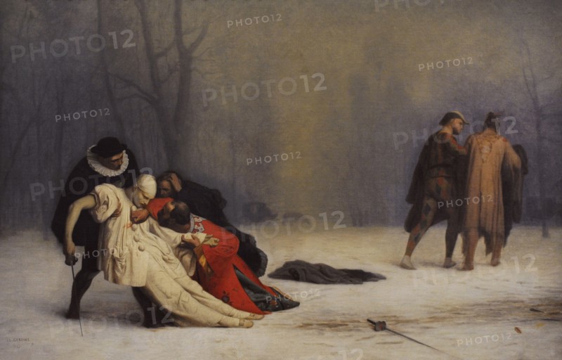 A duel after the masquerade.