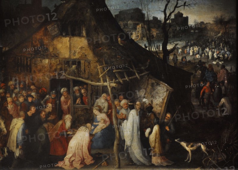 The Adoration of the Magi.
