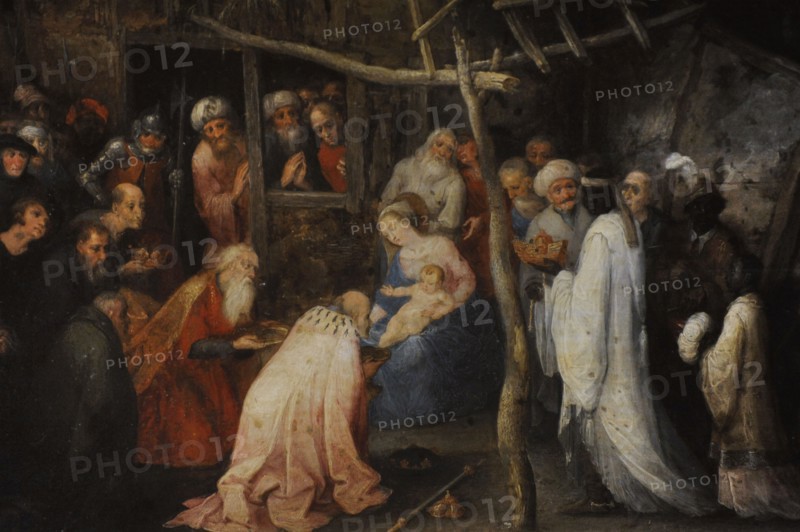The Adoration of the Magi.