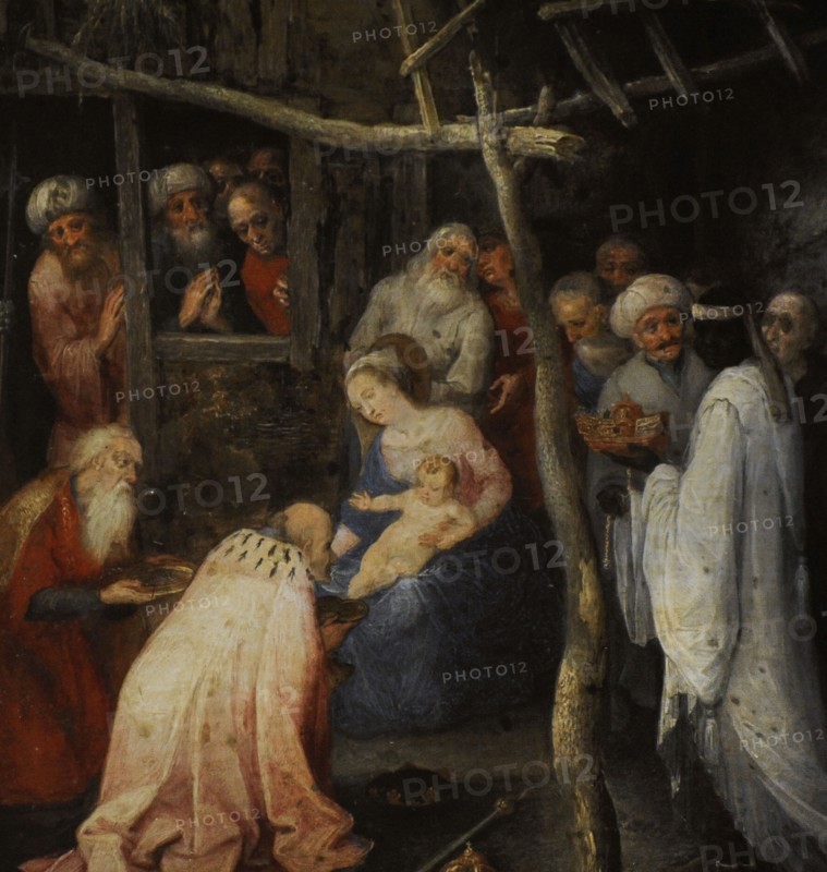 The Adoration of the Magi.