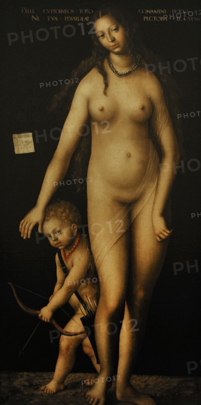 Venus and Cupid.