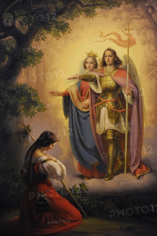 Appearance of Sts Catherine and Michael to Joan of Arc (Lef-Hand Part of ''The Life of Joan of Arc'' Triptych).