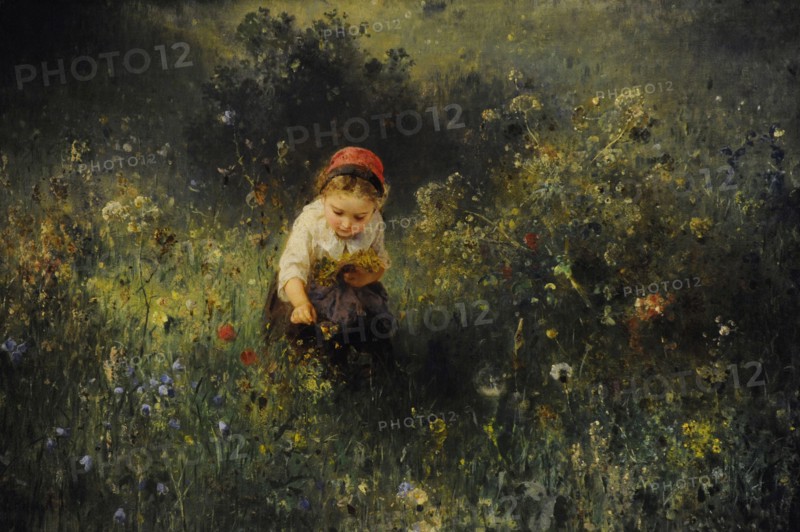 Girl in a Field.