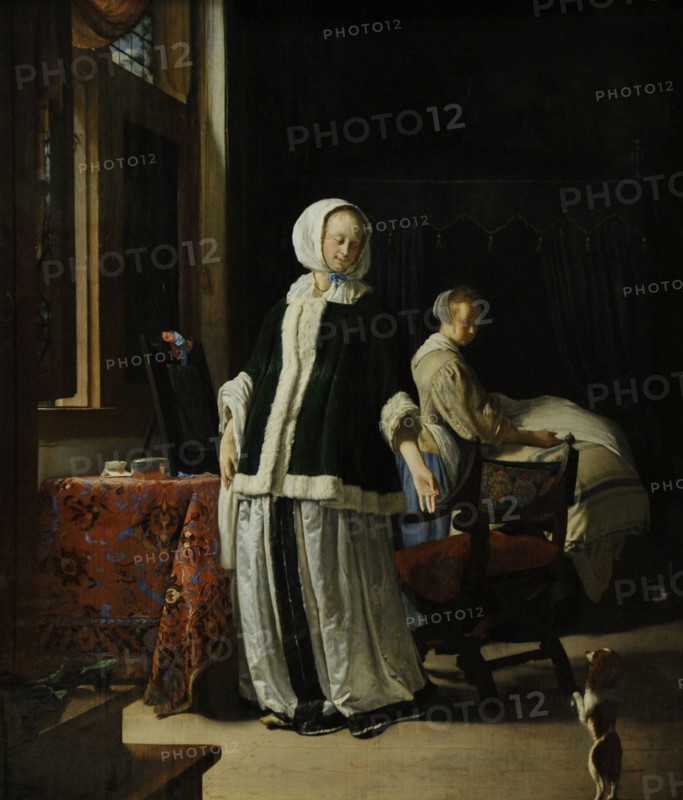 Lady at her Toilet.
