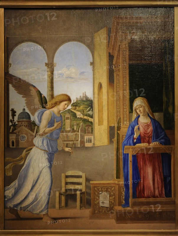 The Annunciation.