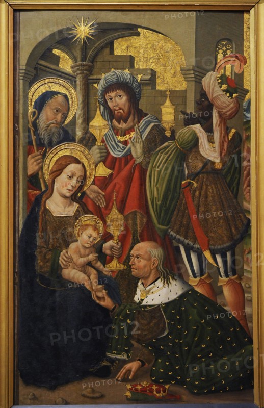 The Adoration of the Kings.