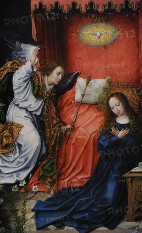 The Annunciation.