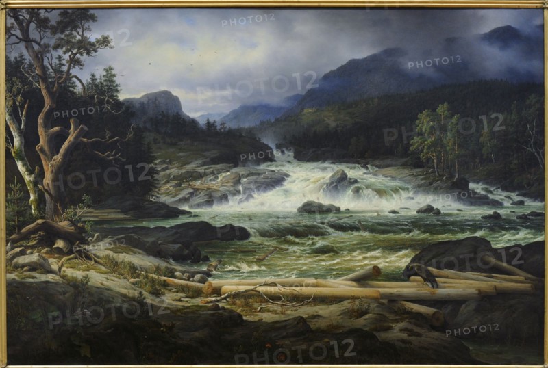 The Waterfalls of Labro in Kongsberg.