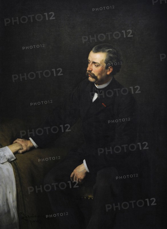 Portrait of Doctor Friedel, ca. 1880, by Wladyslaw Bakalowicz (1833-1903).