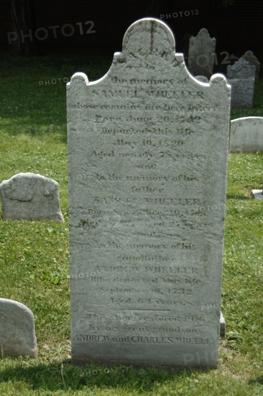 Tomb of Samuel Wheeler.