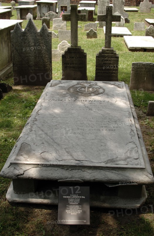 Tomb of Thomas Lawrence.