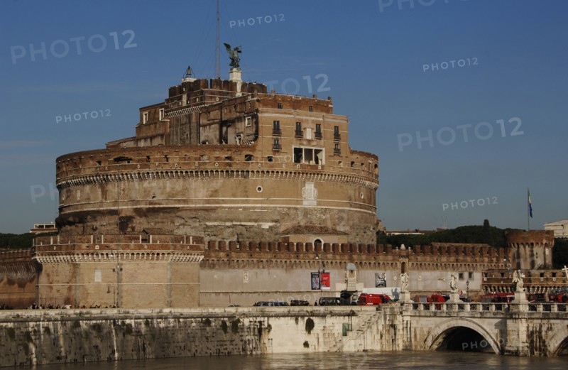 Mausoleum of emperor Hadrian or Castle Sant'Angelo.
