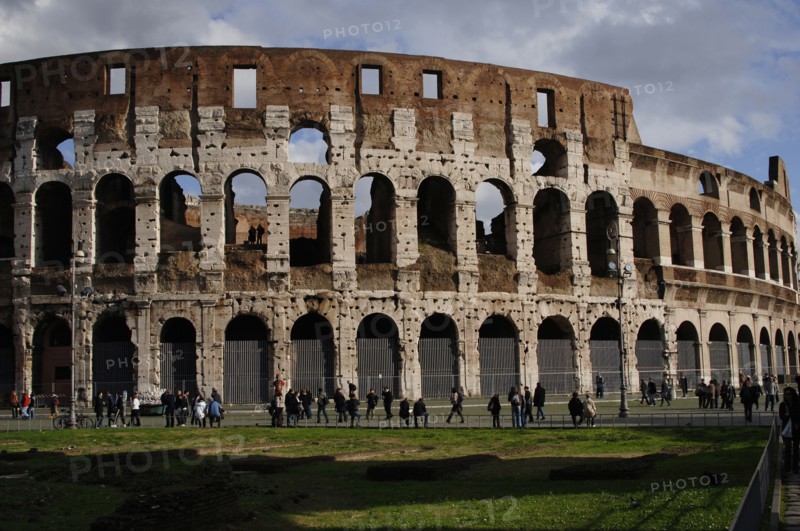 Flavian Amphitheatre or Coliseum.