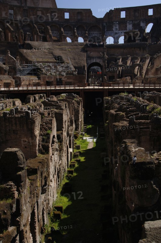 Flavian Amphitheatre or Coliseum.