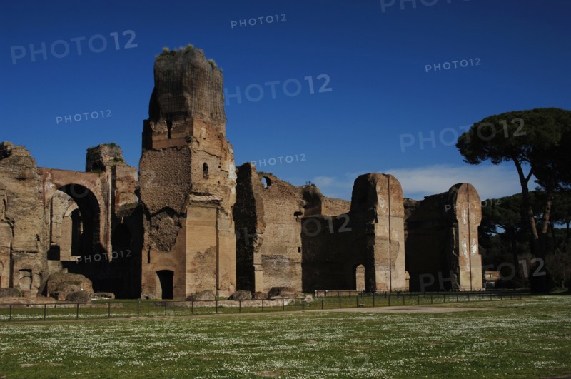 Baths of Caracalla. Ruins.
